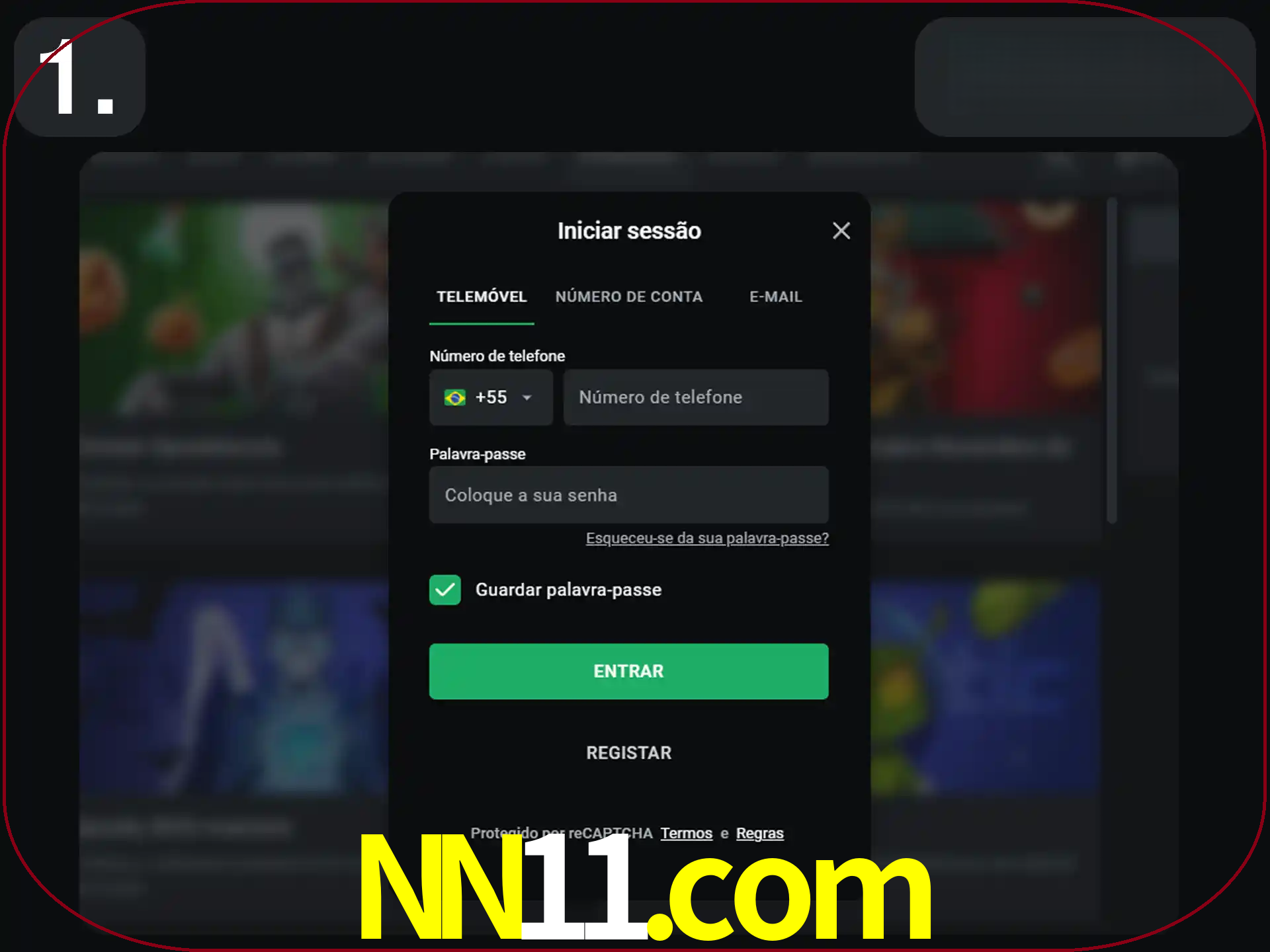 Acesse o site.